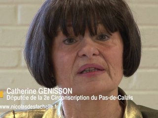 CATHERINE GENISSON AUX VOEUX PS DU CANTON ARRAS NORD