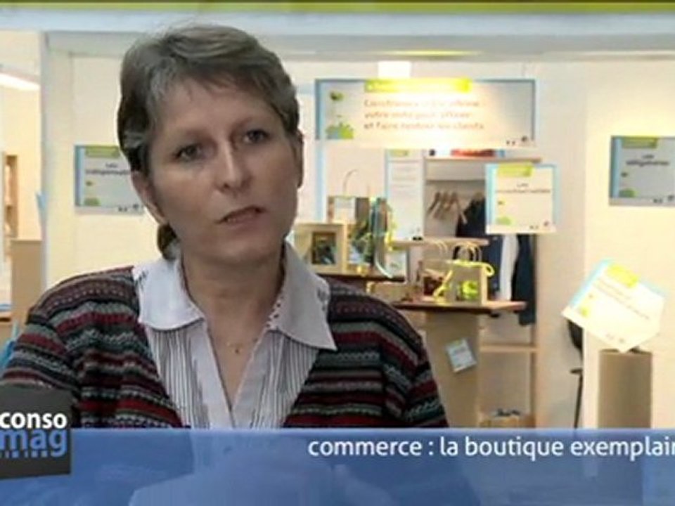 La boutique "écologique" exemplaire