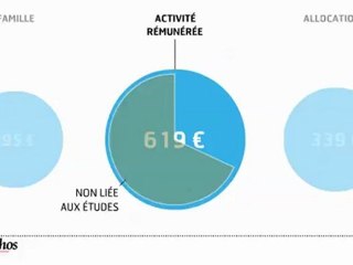 Infographie : Comment vivent les étudiants en France