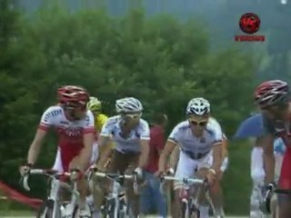Peloton Crash Stage 8 of Tour De France