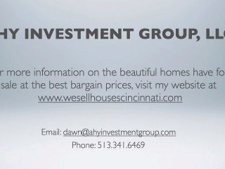 Bargain Properties in Cincinnati Ohio
