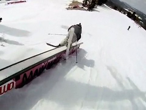GoPro HD - Skiing FAIL - Mammoth Mountain