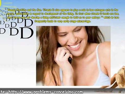 Vitamins To Get Pregnant - How The Sun Can Help You Get Preg