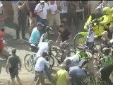 Tour De France - Frank Schleck Crash  in Stage 3