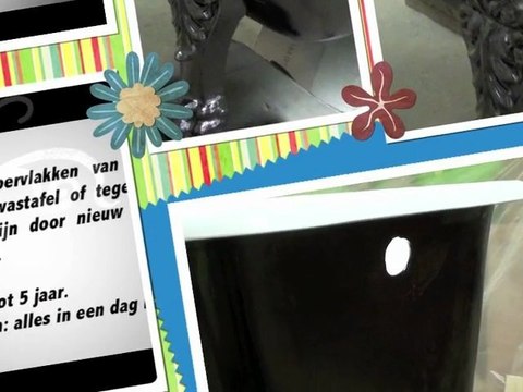 Renovatie van een bad op pootjes