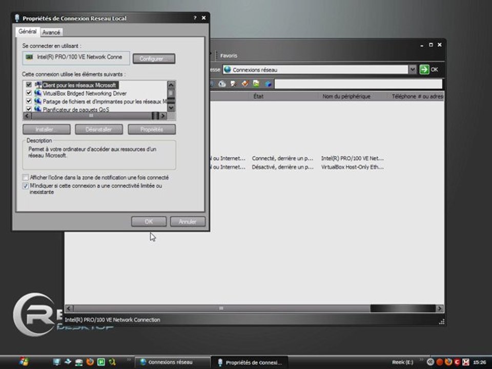 Configurer Connexion Reseaux Comodo Secure DNS
