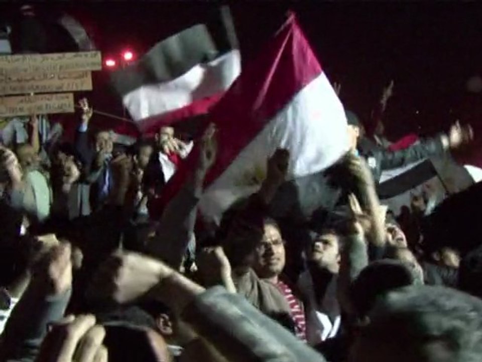 Tahrir Square explodes with joy as Mubarak quits