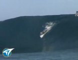 Kelly Slater shows up with no practice on a huge Teahupoo day and kills it like a cat