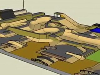 Corey Duffel and Cairo Foster at WOODWARD Beijing Skatepark