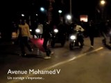Tunis célèbre le départ de Moubarak