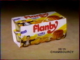 Publicité Flanby De Chambourcy 1991