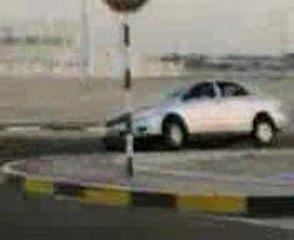 my mans car on 2 tyres