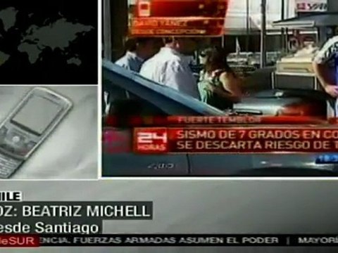 Sismo de magnitud 6.7 sacude Chile