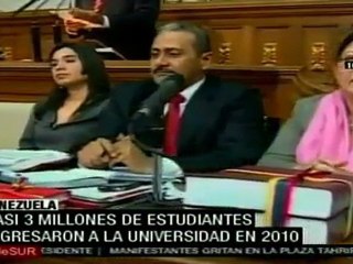 Ministros venezolanos demuestran con números, los avances del Gobierno Bolivariano