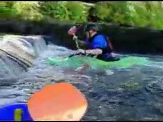 Westhoughton Canoe Club at Chester Weir, 25 June 2008