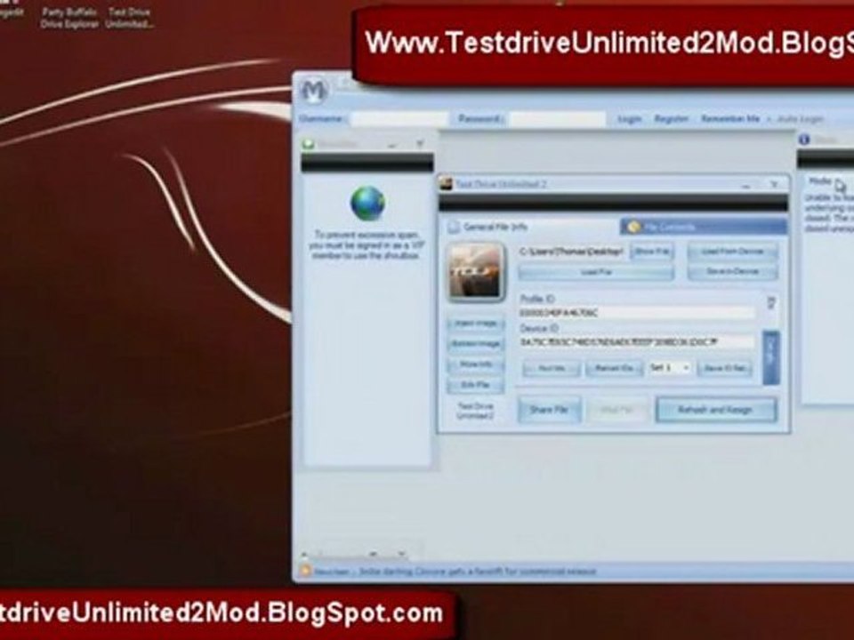 How to mod Test Drive Unlimited 2 For Hack Unlimited Moeny