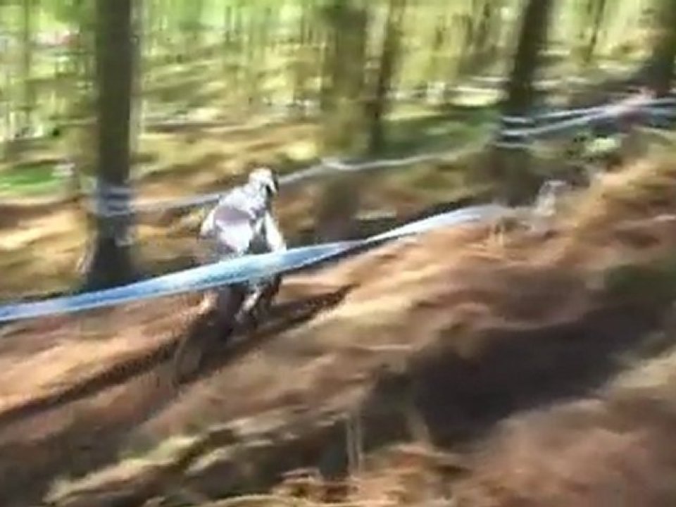 The Athertons racing Ae Forest National