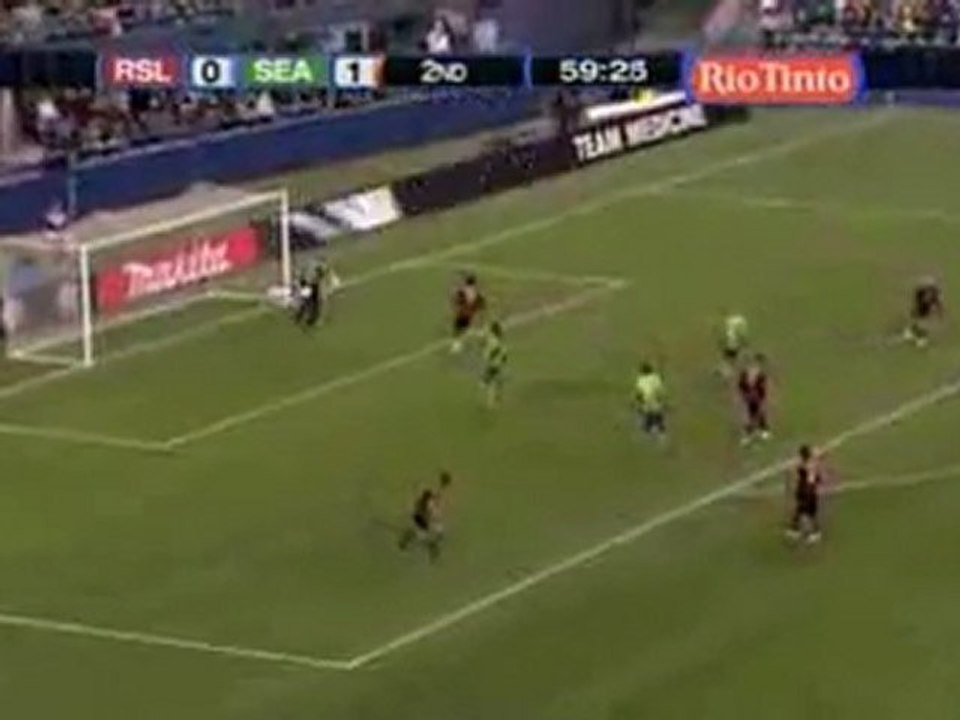 Real Salt Lake at Seattle Sounders FC 3/28/09 - Game Highlights