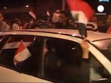 Las calles de Egipto celebran la caída del faraón