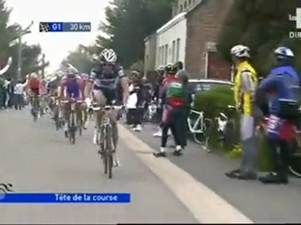 Highlights from the Mur de Huy and Cote d'Ereffe - Fleche Wallonne 2010 (Part 1/2)