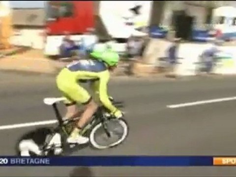 Highlights from Stage 2 - Tour de Bretagne 2010