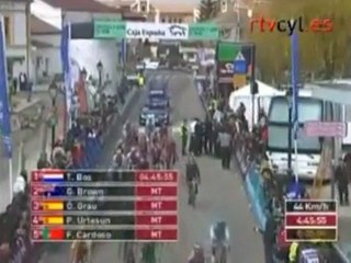 Vuelta Castilla y Leon 2010 - Stage 2 - Final kilometer (ambient audio)