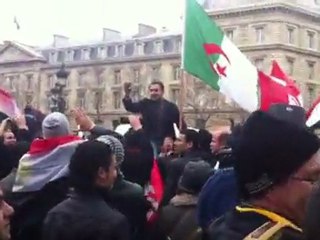 Algérie : manifestation de soutien à Paris, 12 février (2)