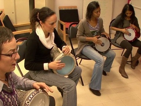 Cours de Derbouka : Ils font bouger Longjumeau :