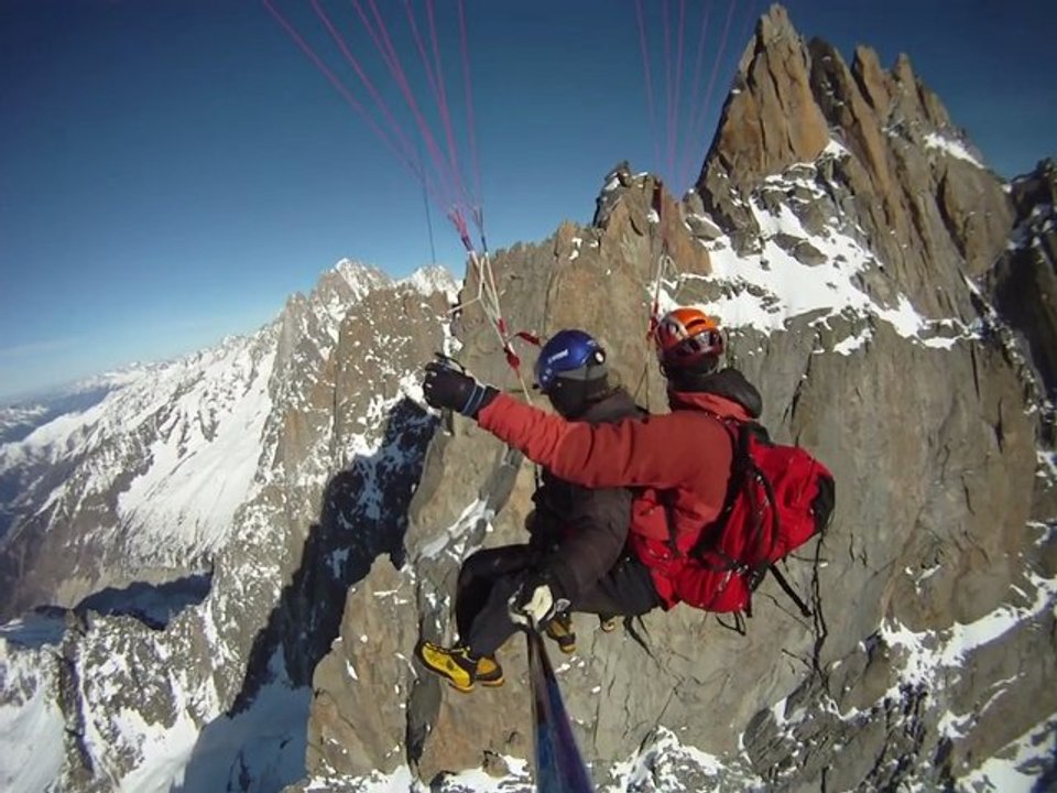 Parapente Aiguille du midi Chamonix