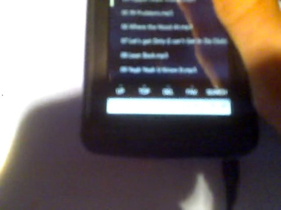 Feedback Vidéo du Cowon X7