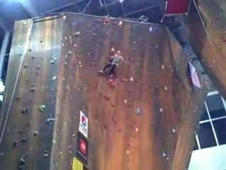 Rock Climbing Nationals 08' Emily Harrington and Lauren Lee