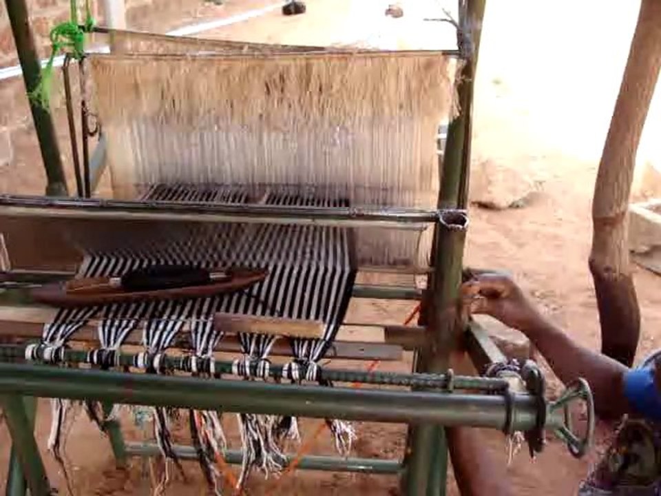 Tissage traditionnel à Bobo Dioulasso