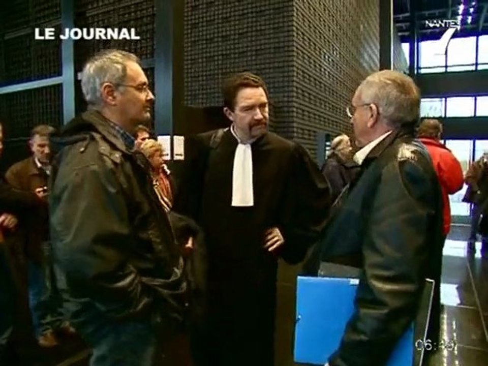 CHU de Nantes: 5760 Euros à payer pour les jeteurs d'oeufs!