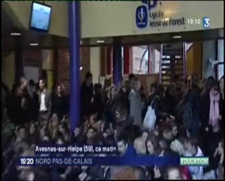 Flash Mob Lycée Jessé de Forest Avesnes/Helpe Février 2011