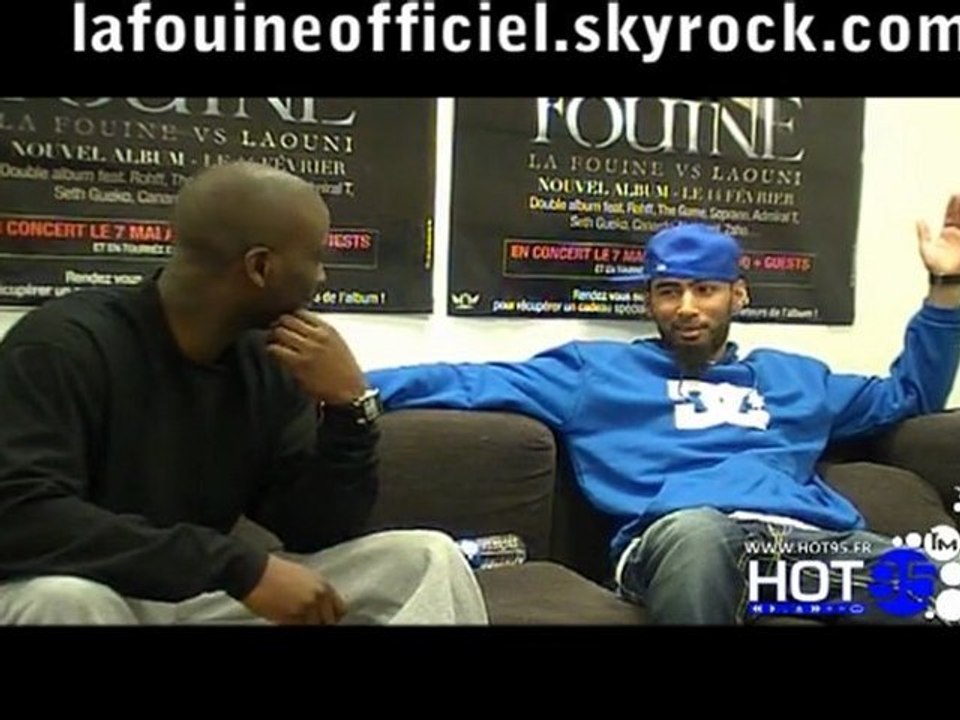 La Fouine pour l'album "La Fouine Vs Laouni" ITW