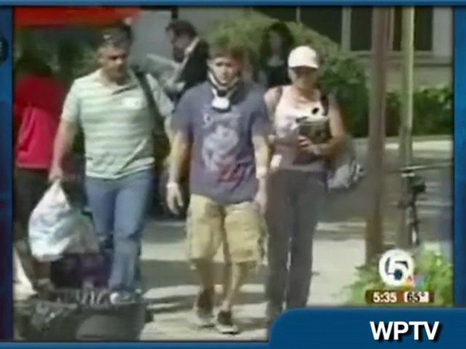 Injured Gymnast Walks Out of Hospital After Failed Flip