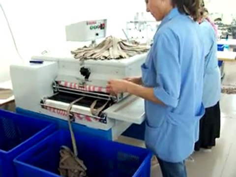 Herma Makina HP 400 Tela Yapıştırma Presi Kemer ve Köprü Yapma Sistemi