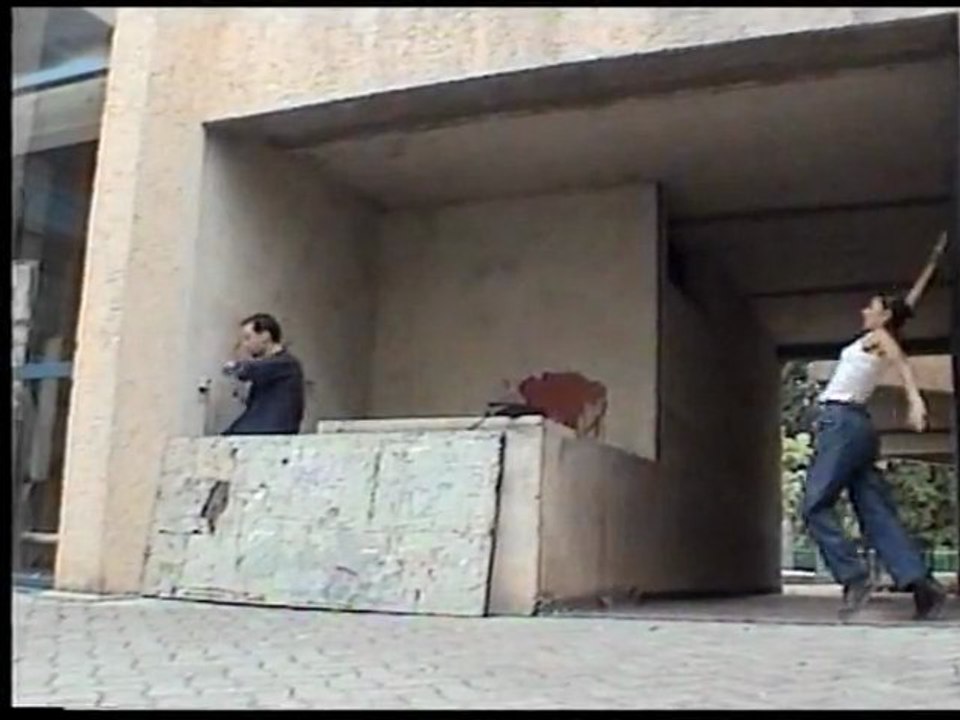 Ici et Maintenant, déambulatoire chorégraphique, compagnie Itinerrances / chorégraphe Christine Fricker