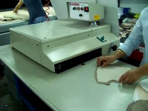 Herma Makina HP 400 Tela Yapıştırma Presi, Deriye Takviye Bez Yapıştırma