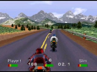(thegamer) joue a Road Rash sur psone