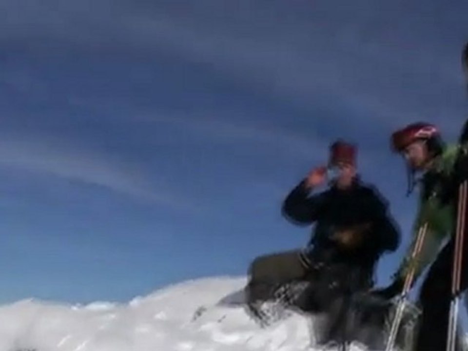 Heli Drop Ski Descent of Mt  Currie