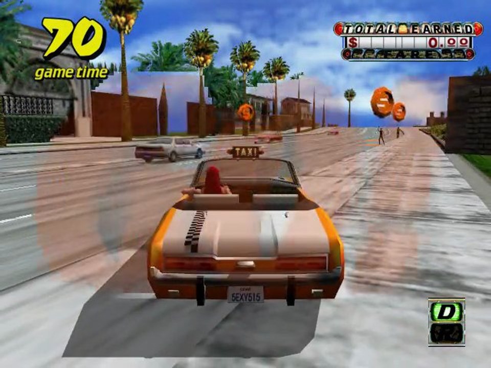 Test de Crazy Taxi ( DreamCast )