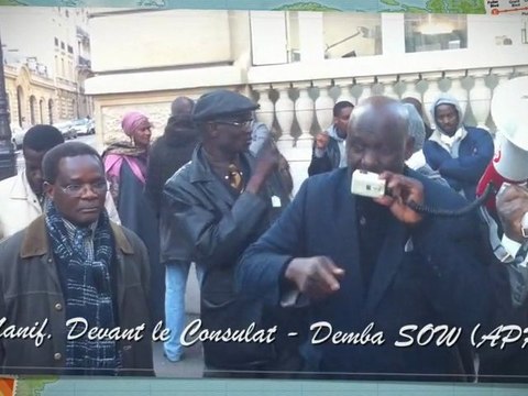 Manifestation respect processus électoral à Paris 11/02/11