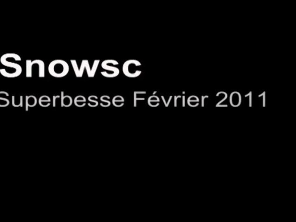 One Day on snowscoot 1er partie