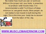 How to Gain Bigger Muscles -Increase Muscle Size Today