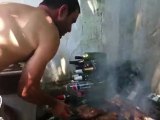 Guille Haciendo Asado