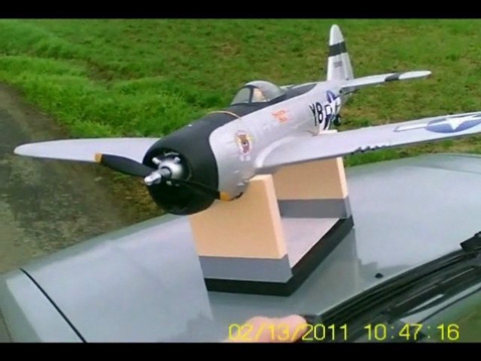 P-47D Thunderbolt Parkzone (1st vidéo)