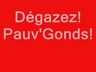 CLIP ALERTE GAZ de schiste muse LOT