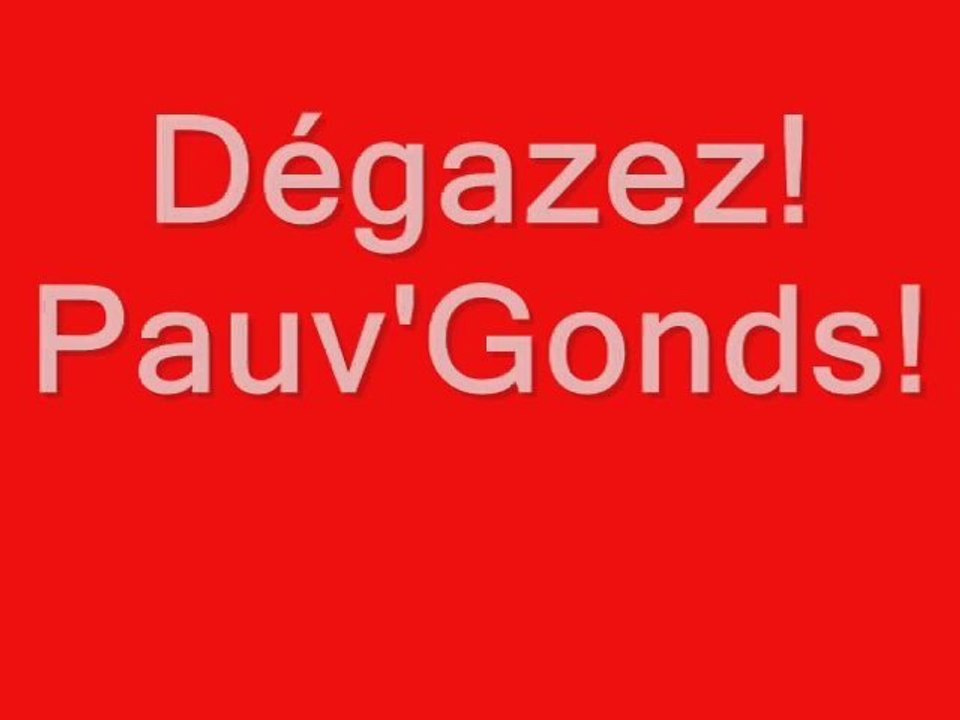 CLIP ALERTE GAZ de schiste muse LOT