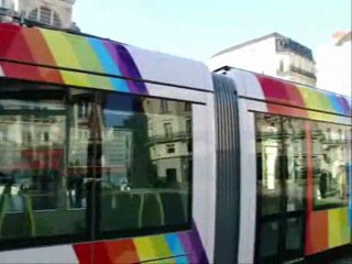 Rame 1003 Tramway d'Angers Place du Ralliement Janvier 2011